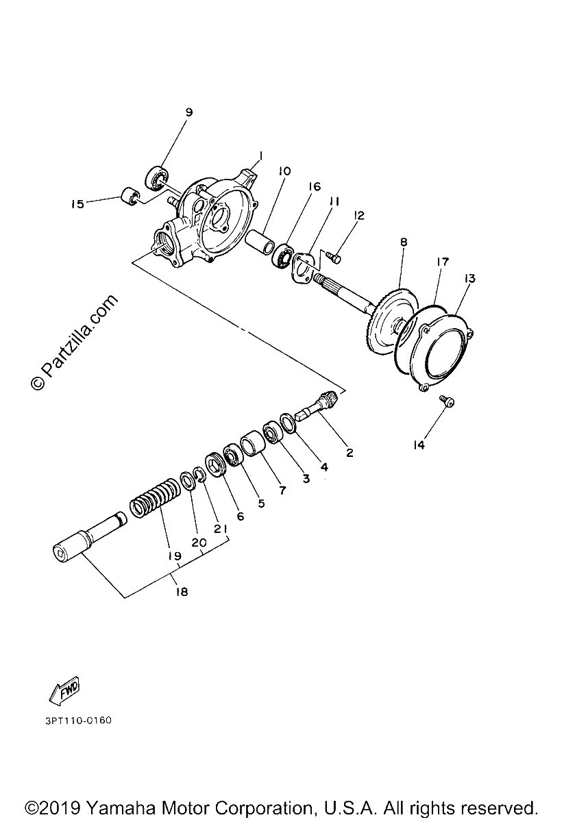Diagrama de DRIVE SHAFT