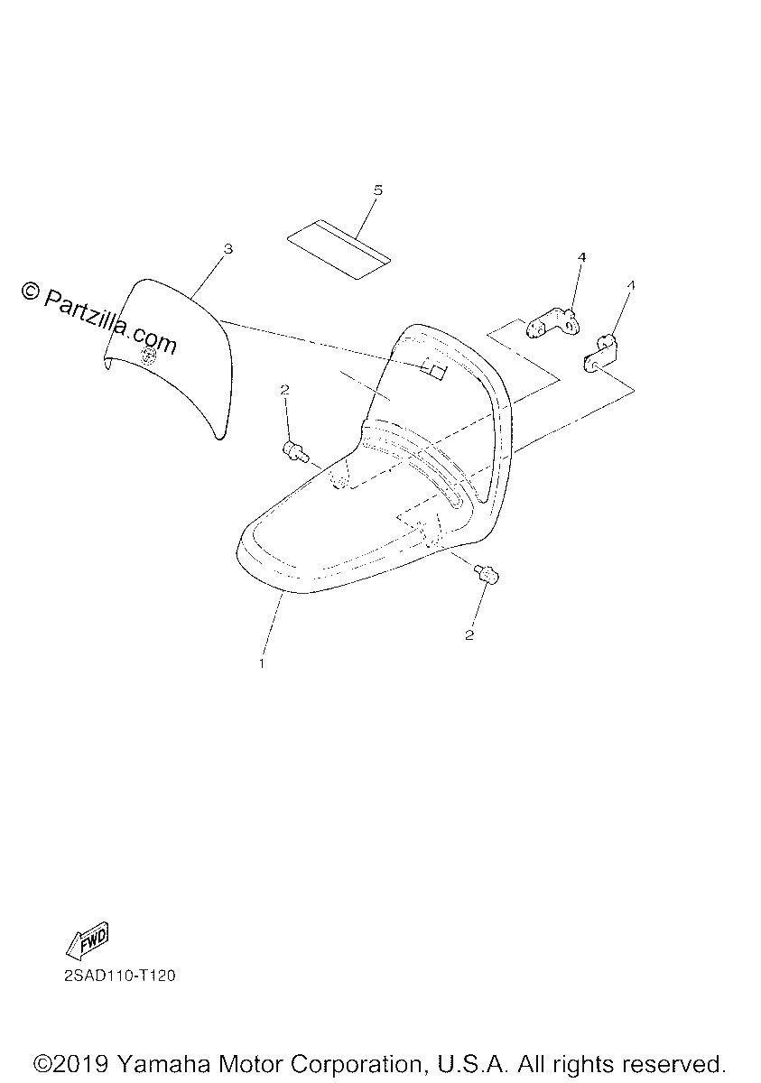 Diagrama de FRONT FENDER