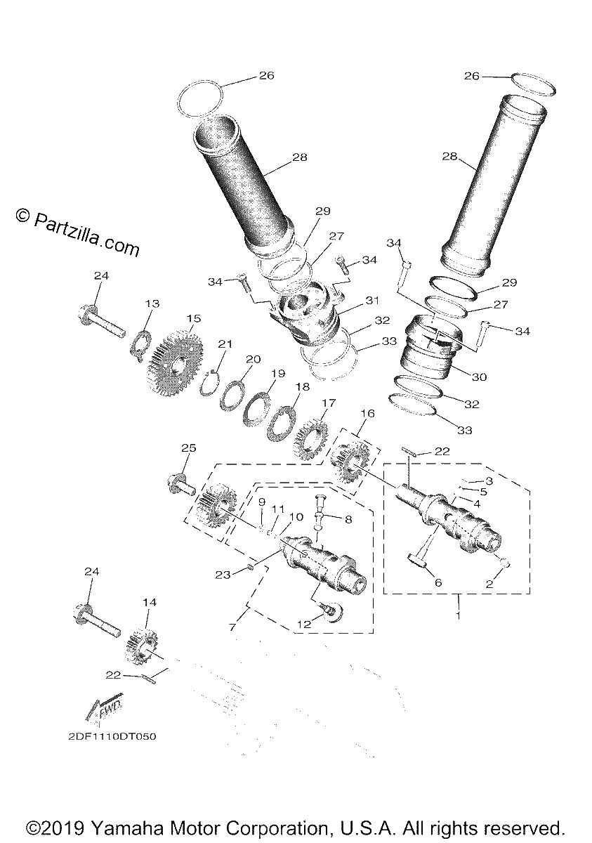 Diagrama de CAMSHAFT CHAIN