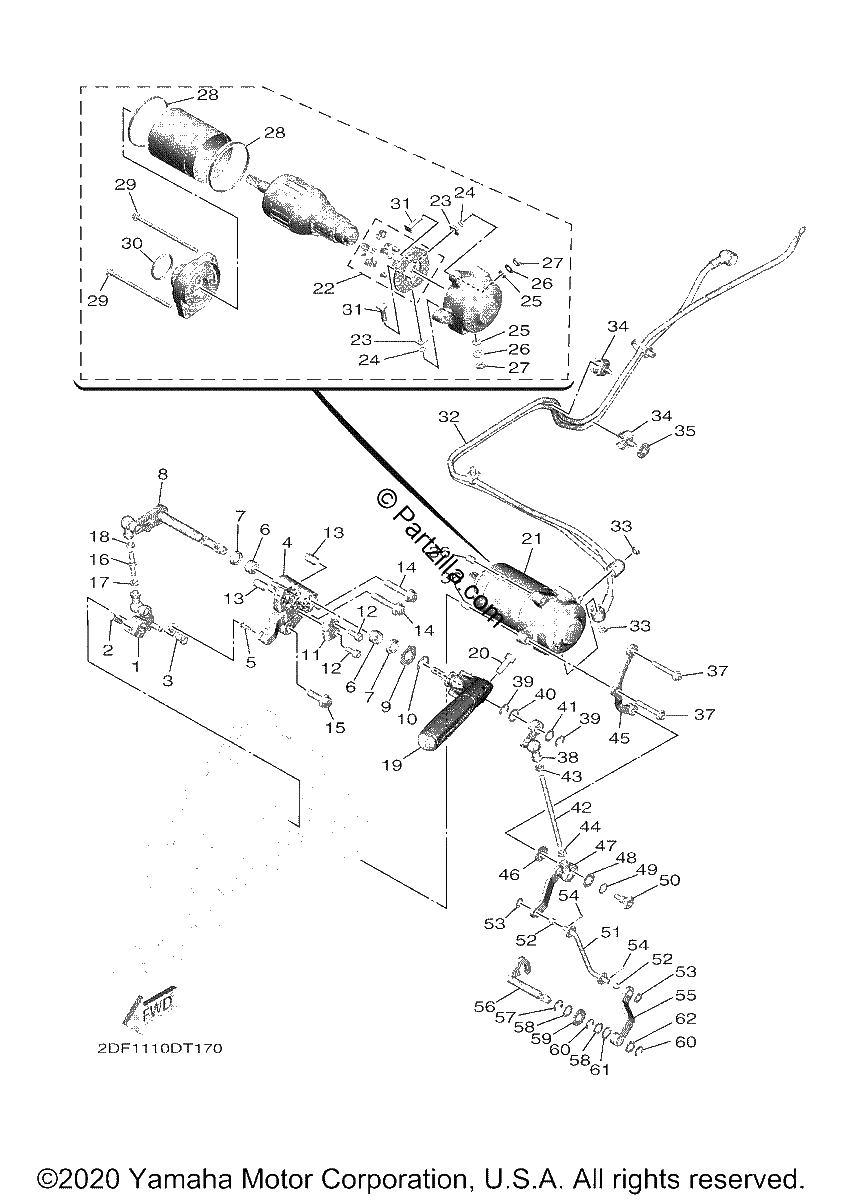 Diagrama de MIDDLE DRIVE GEAR 2