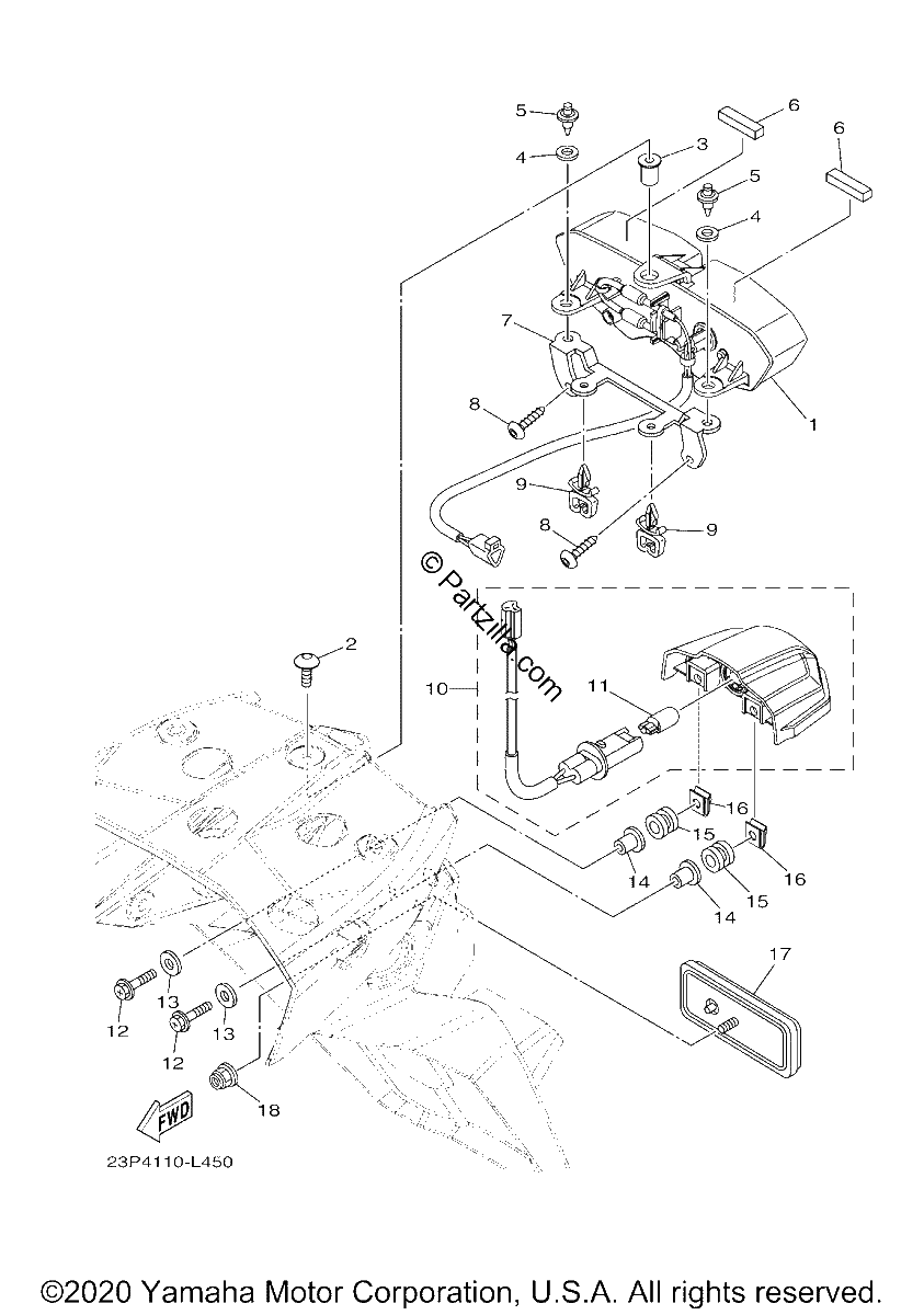 Diagrama de TAILLIGHT