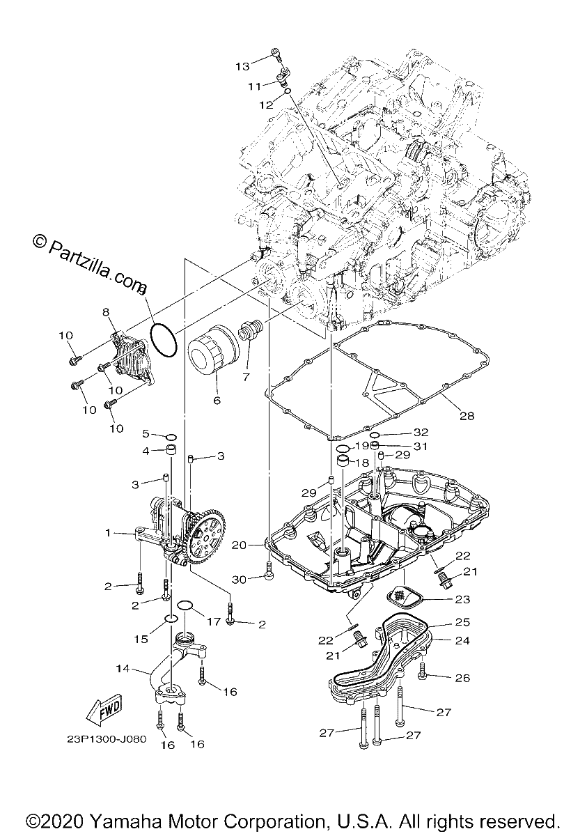 Diagrama de OIL PUMP