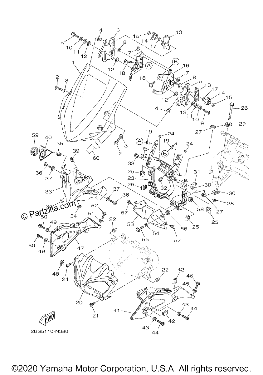 Diagrama de WINDSHIELD