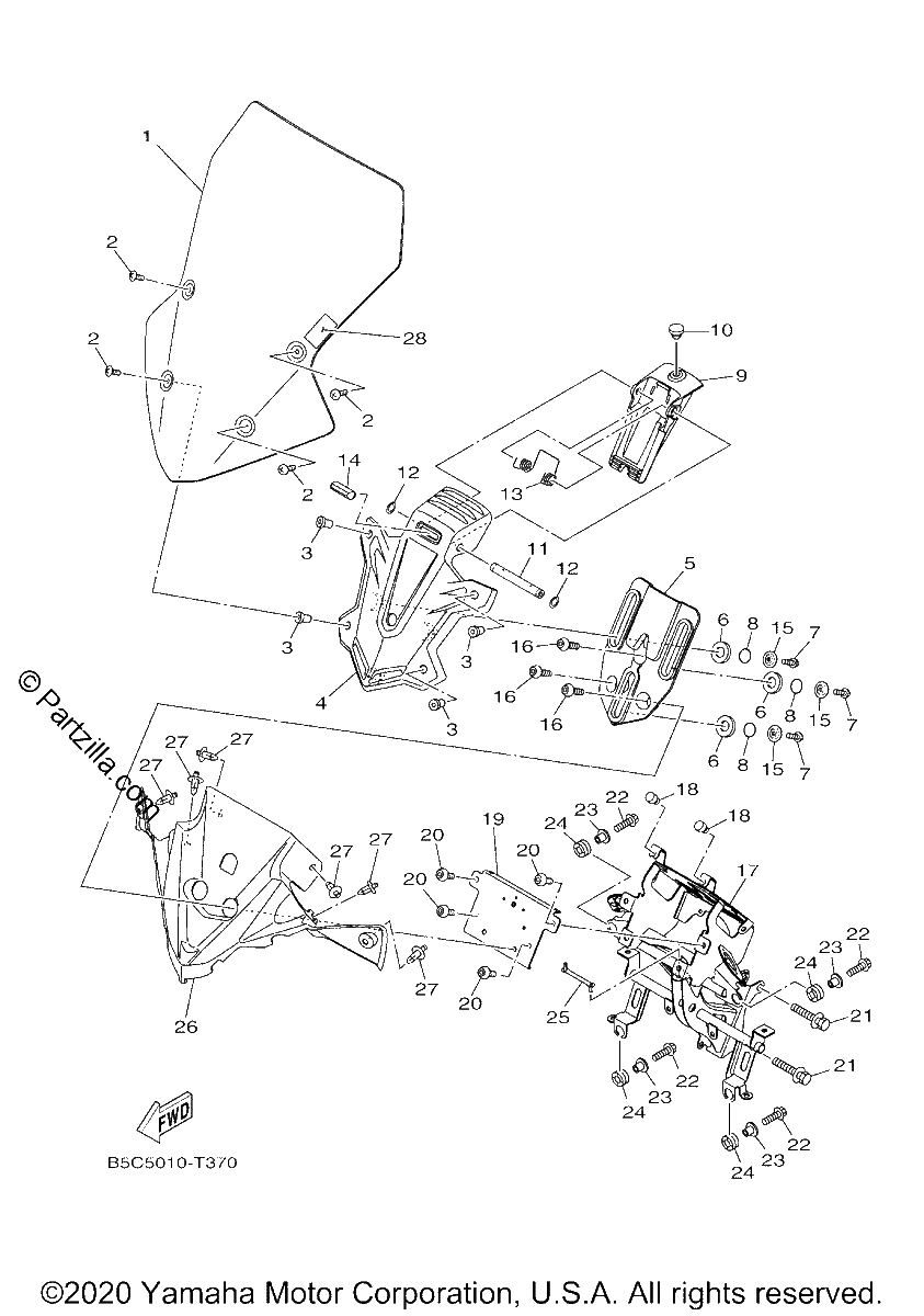 Diagrama de WINDSHIELD