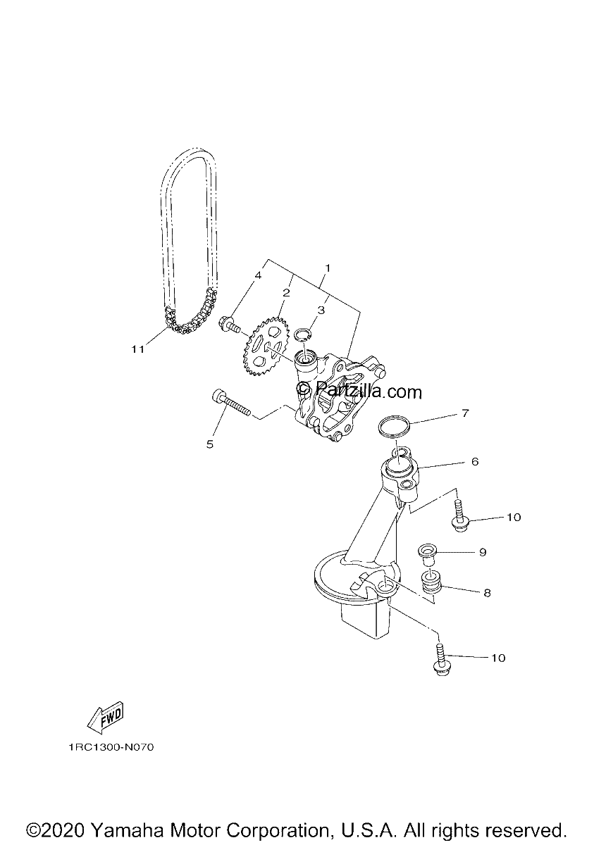 Diagrama de OIL PUMP