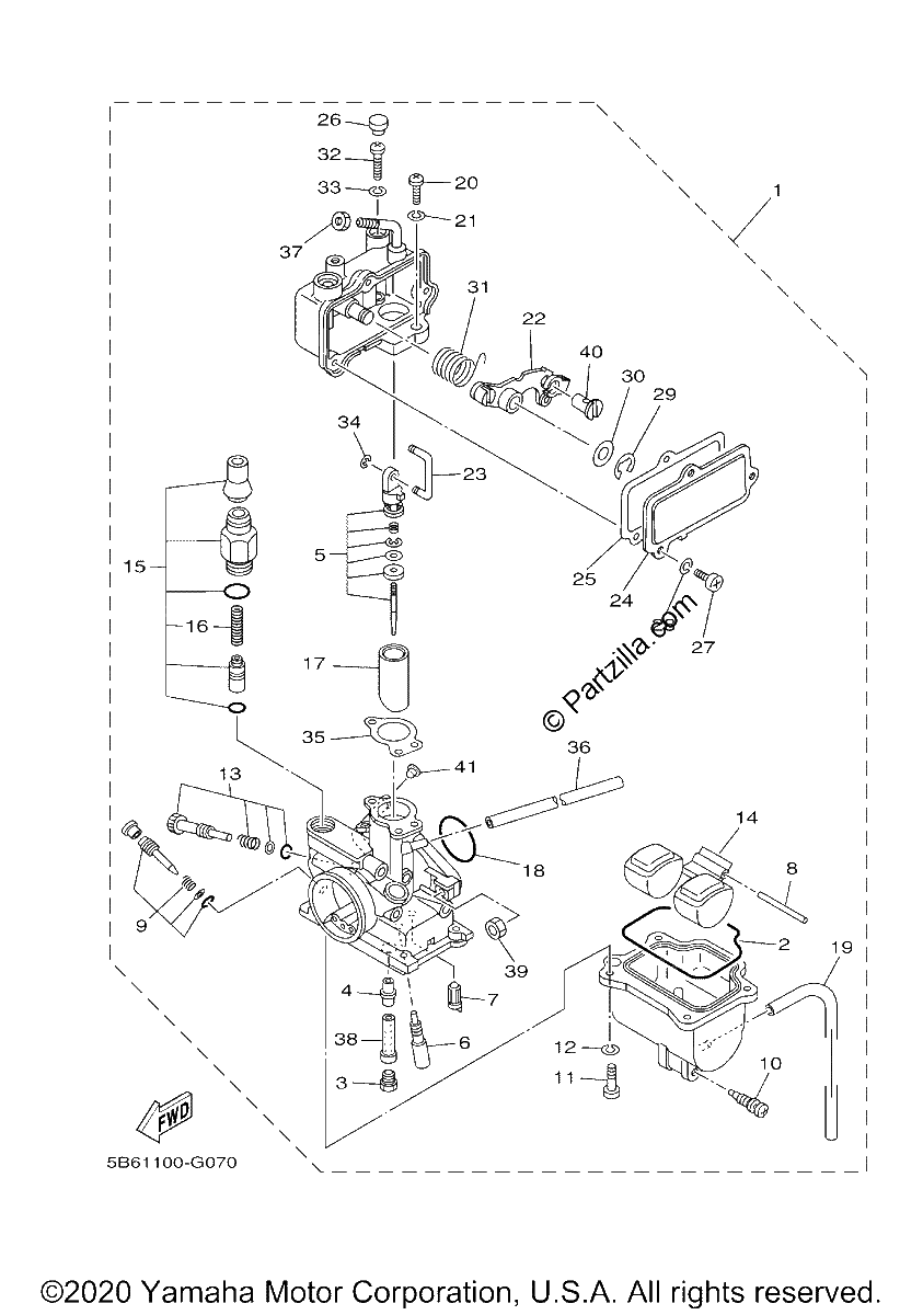 Diagrama de CARBURETOR