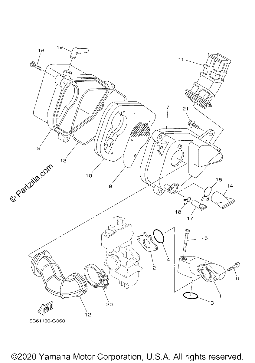 Diagrama de INTAKE