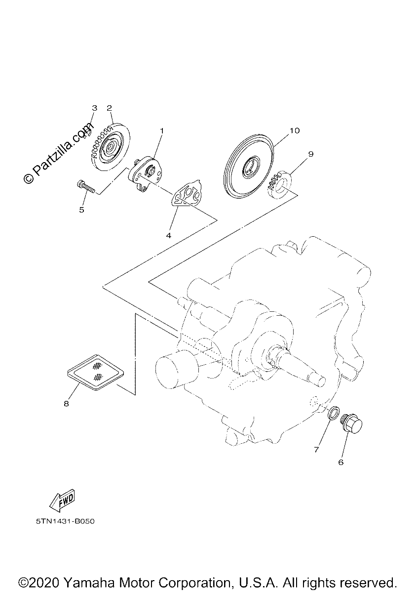 Diagrama de OIL PUMP