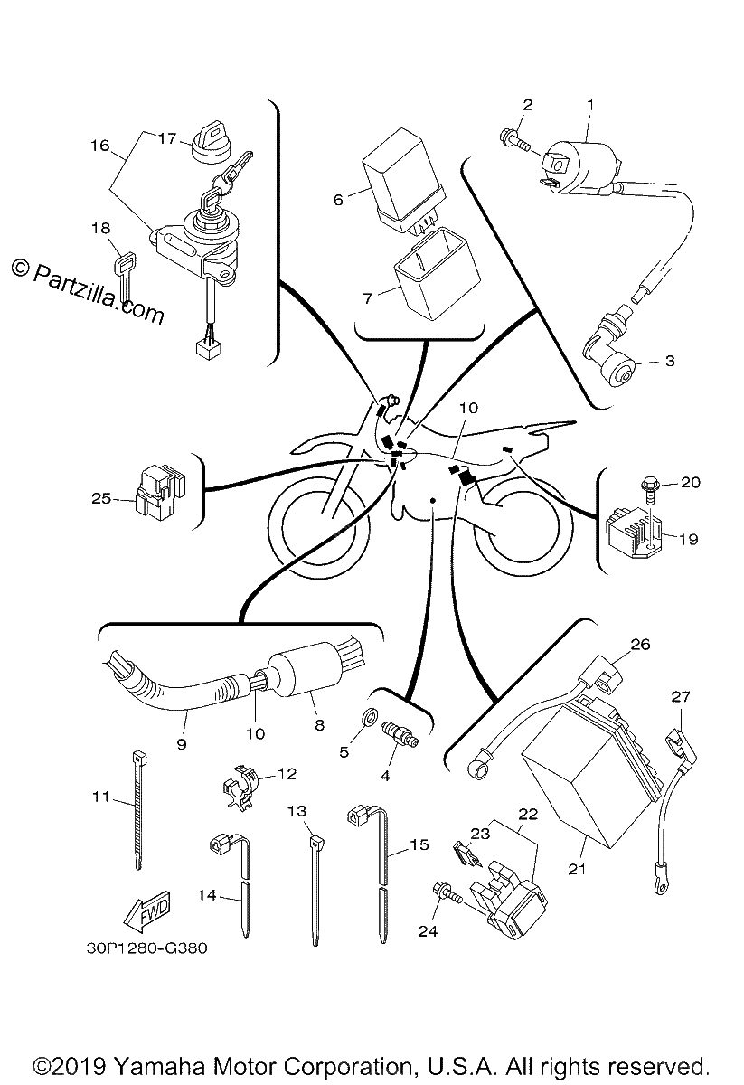 Diagrama de ELECTRICAL 1
