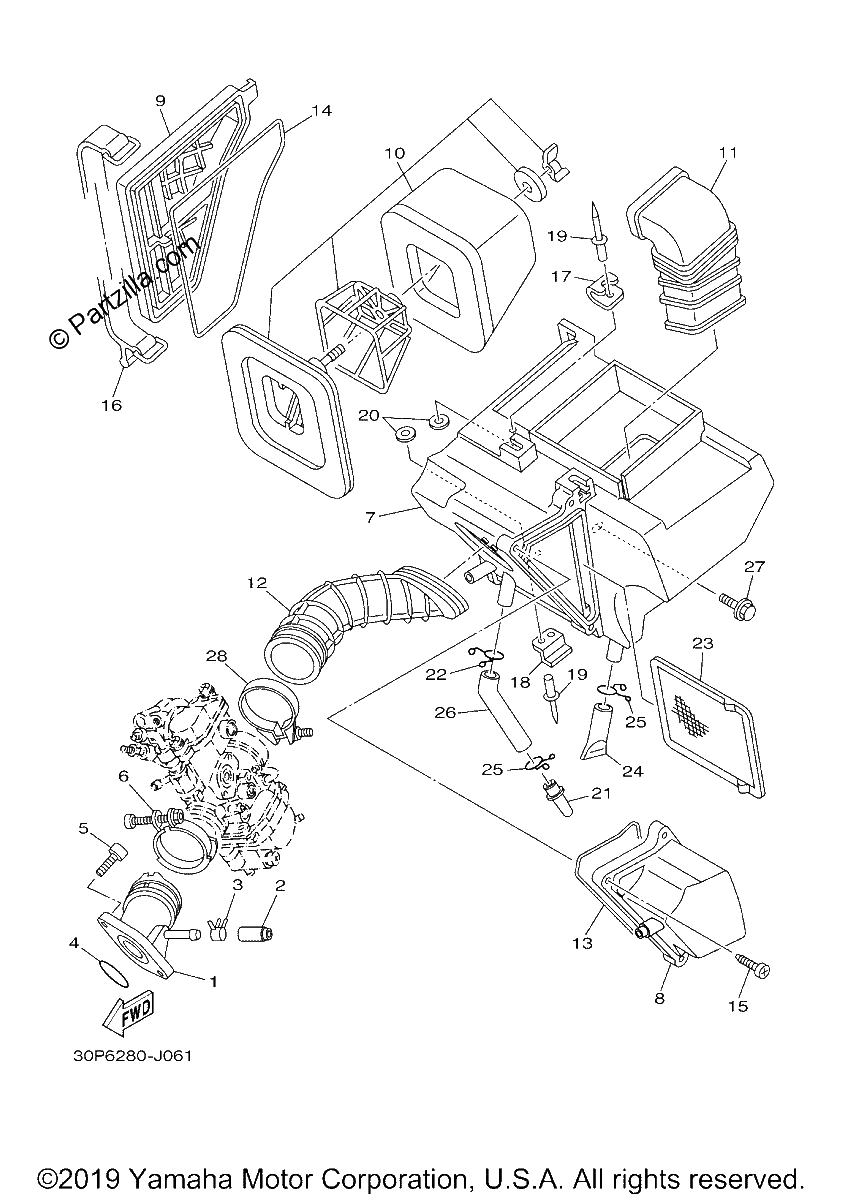 Diagrama de INTAKE