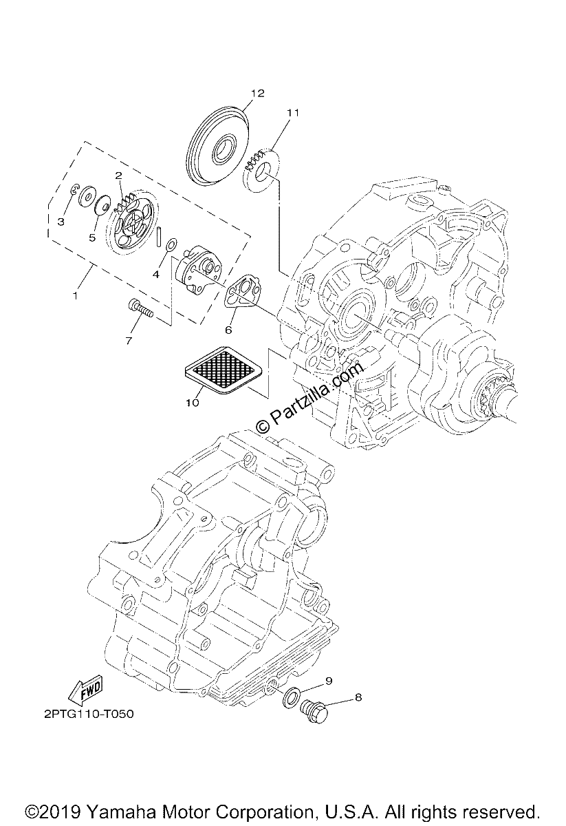 Diagrama de OIL PUMP