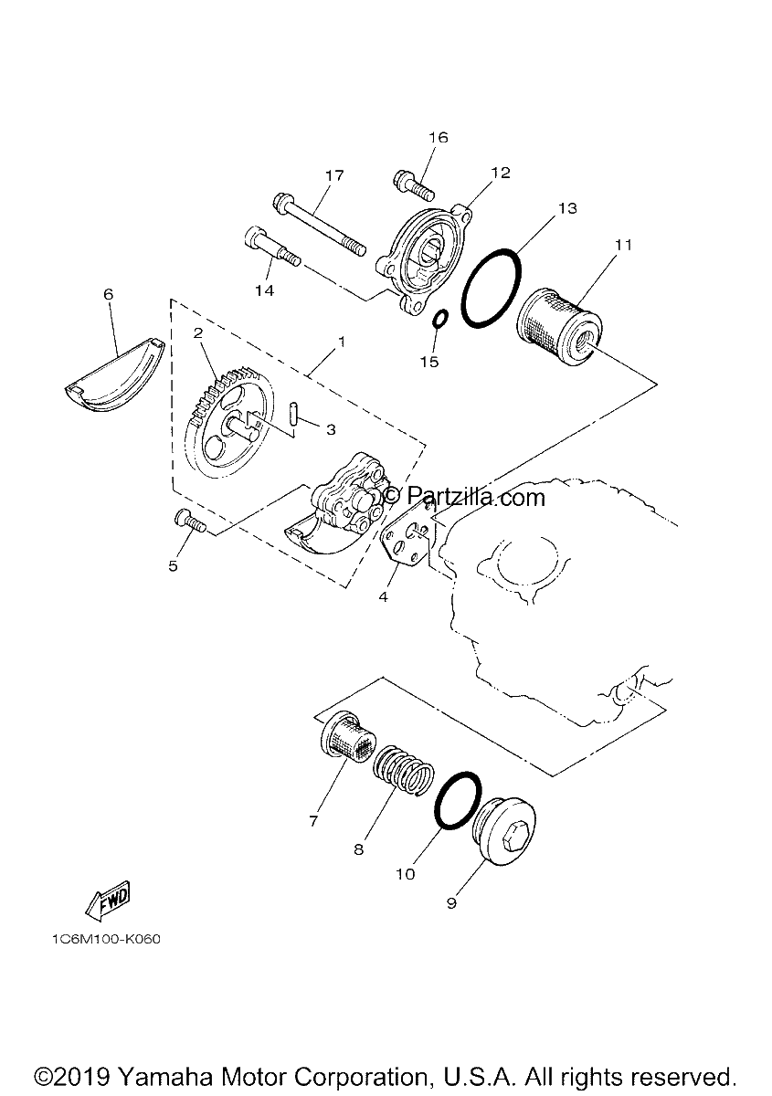 Diagrama de OIL PUMP