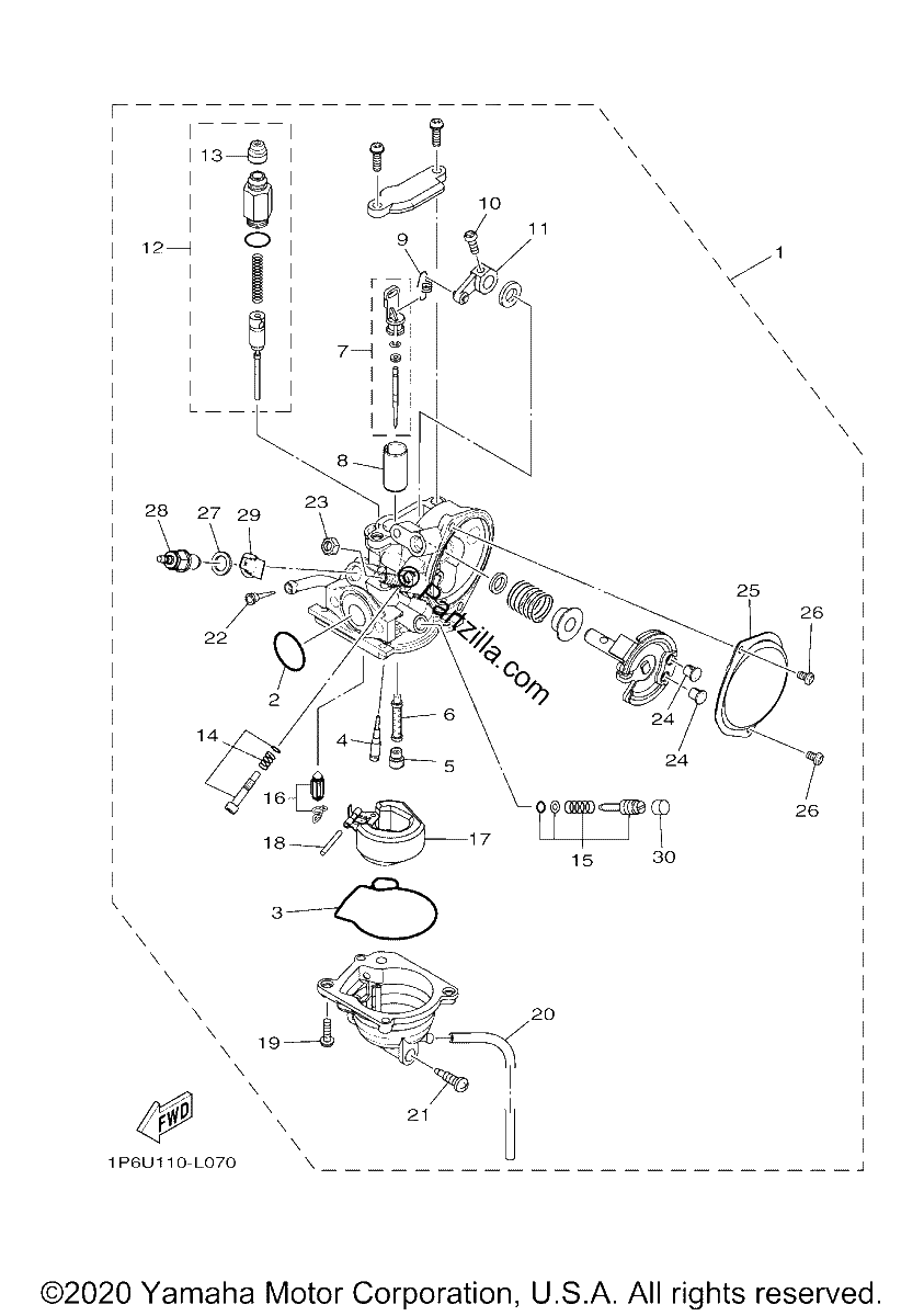 Diagrama de CARBURETOR