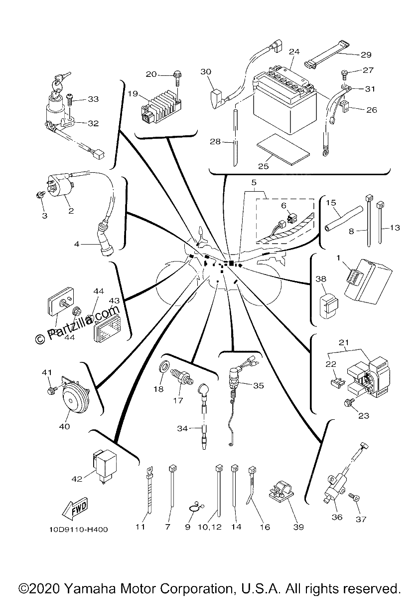 Diagrama de ELECTRICAL 1
