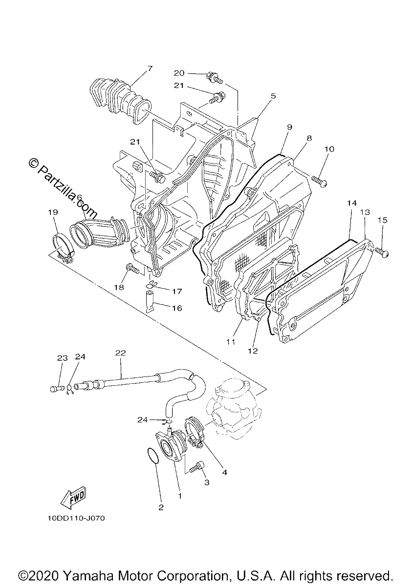 Diagrama de INTAKE