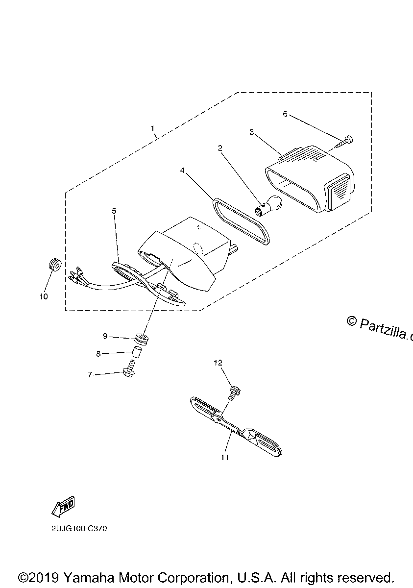 Diagrama de TAILLIGHT