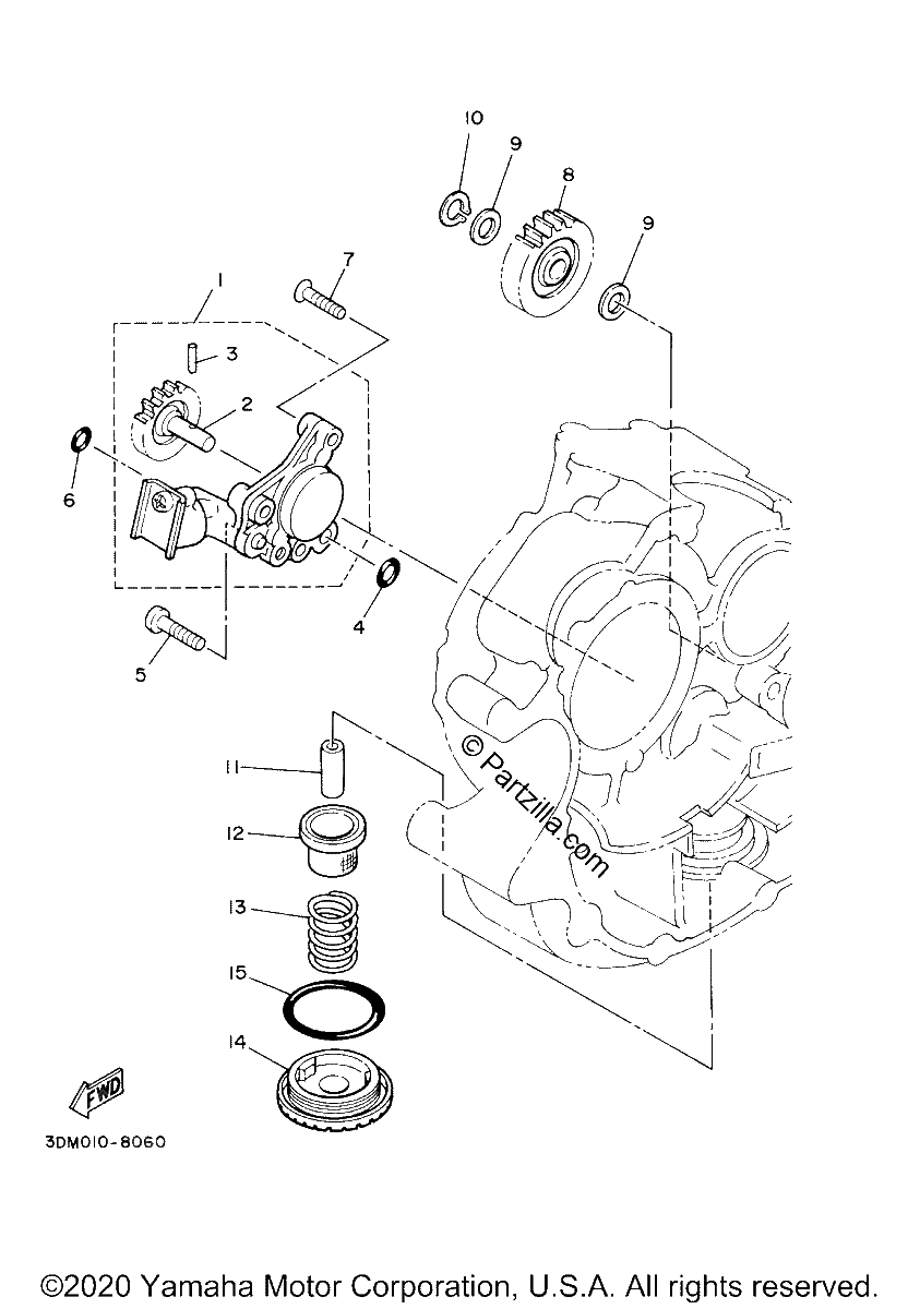 Diagrama de OIL PUMP