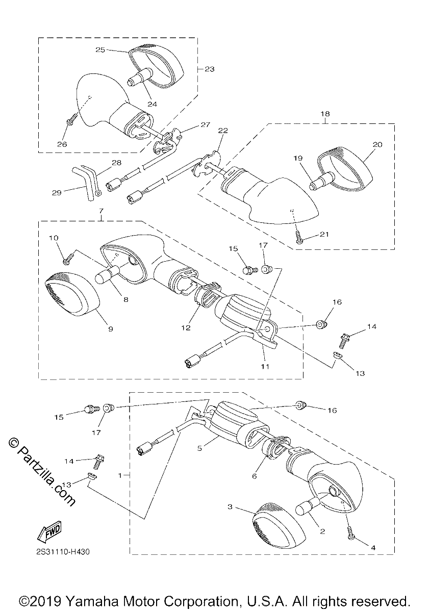 Diagrama de FLASHER LIGHT