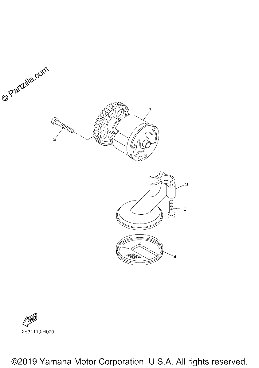 Diagrama de OIL PUMP