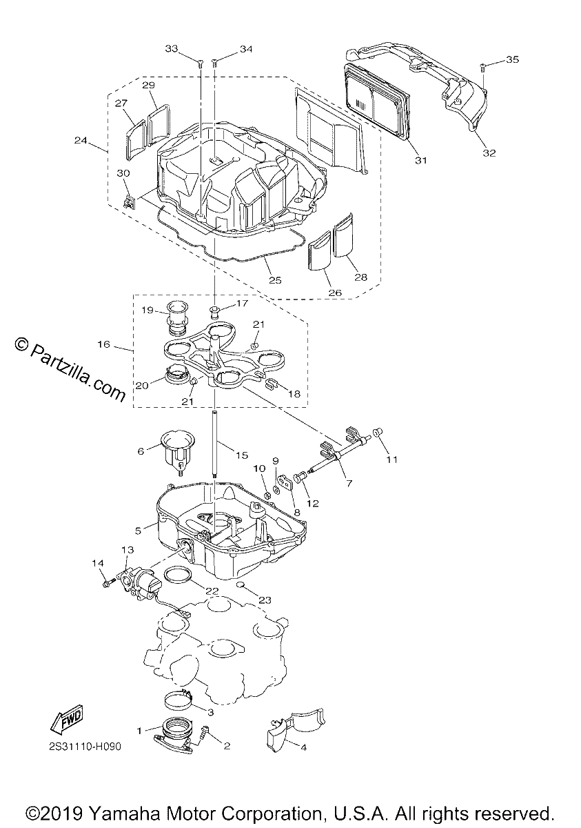 Diagrama de INTAKE