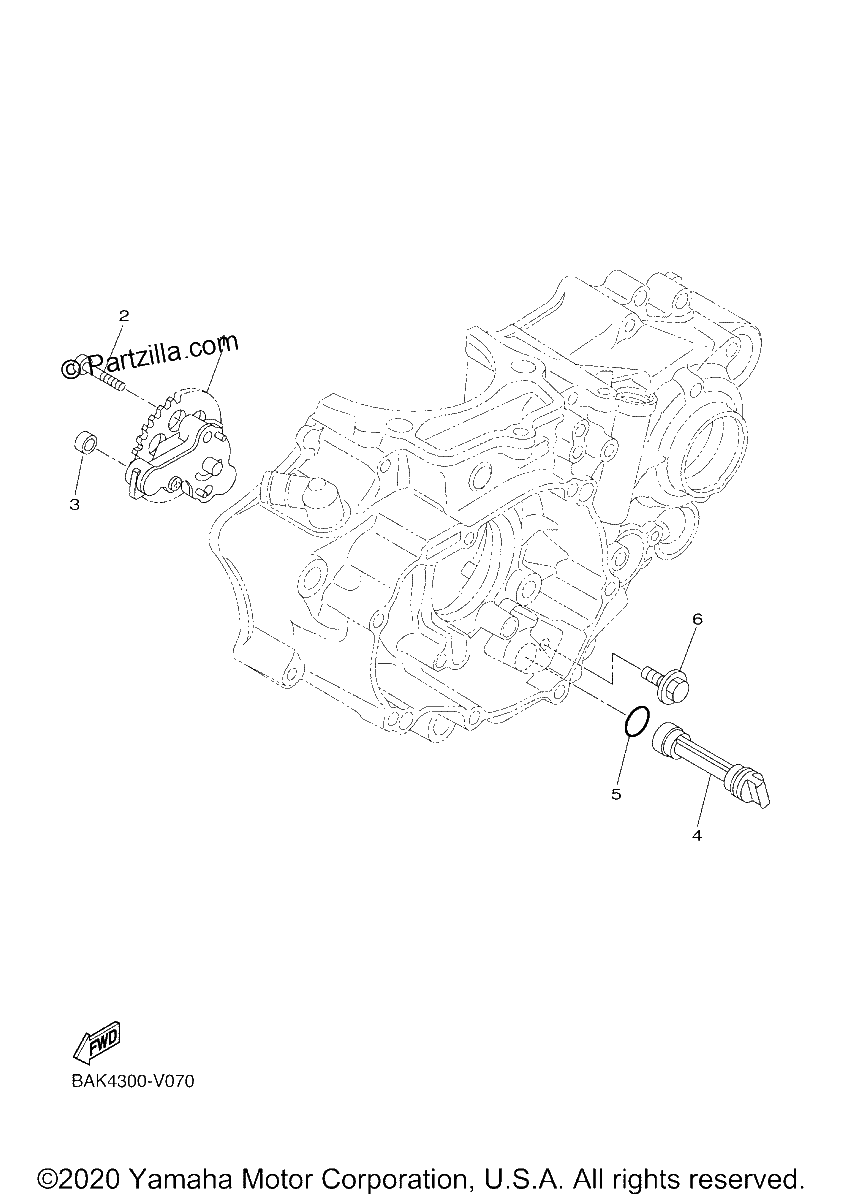 Diagrama de OIL PUMP