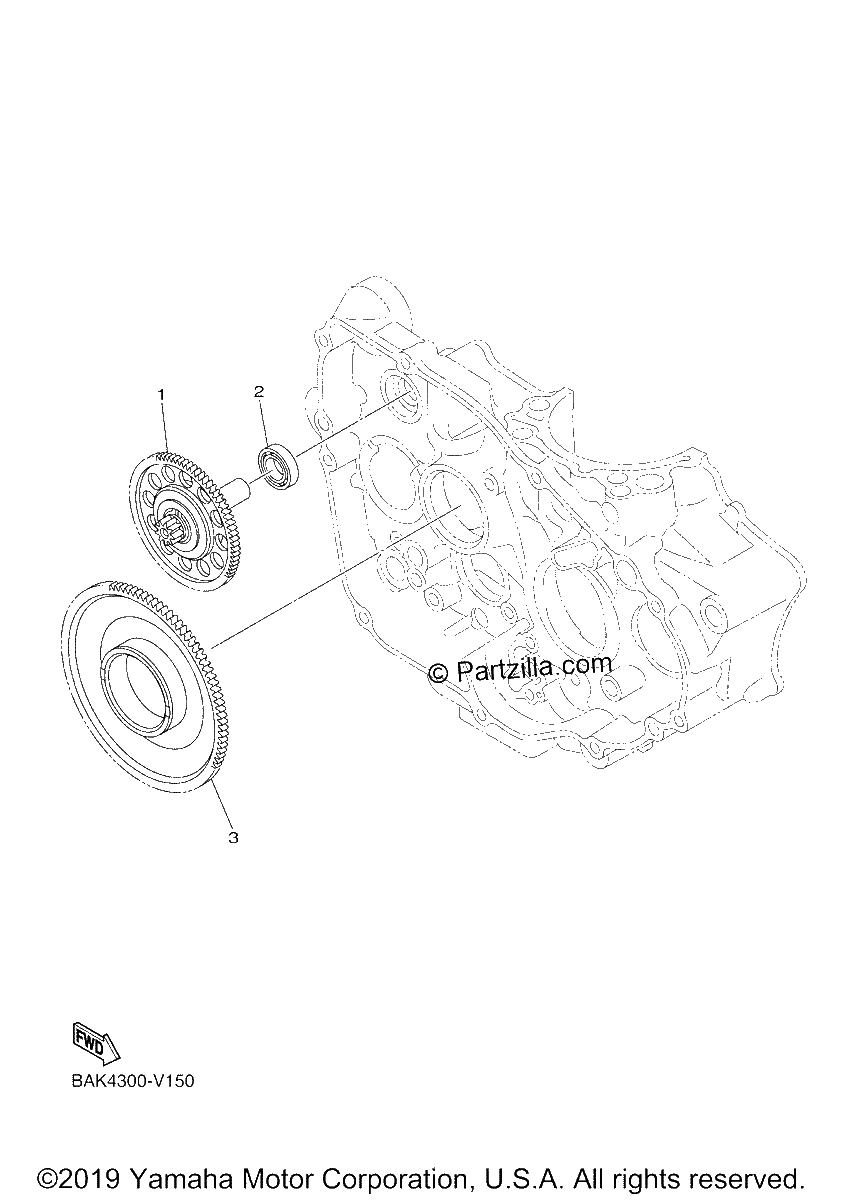 Diagrama de STARTER CLUTCH