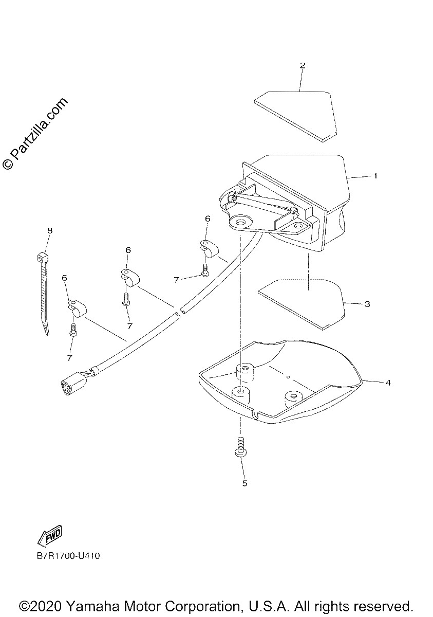 Diagrama de TAILLIGHT