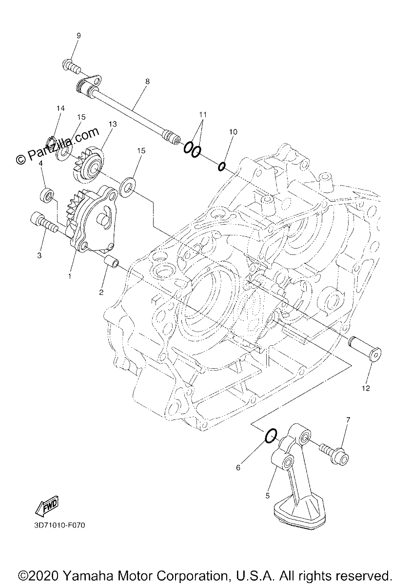 Diagrama de OIL PUMP