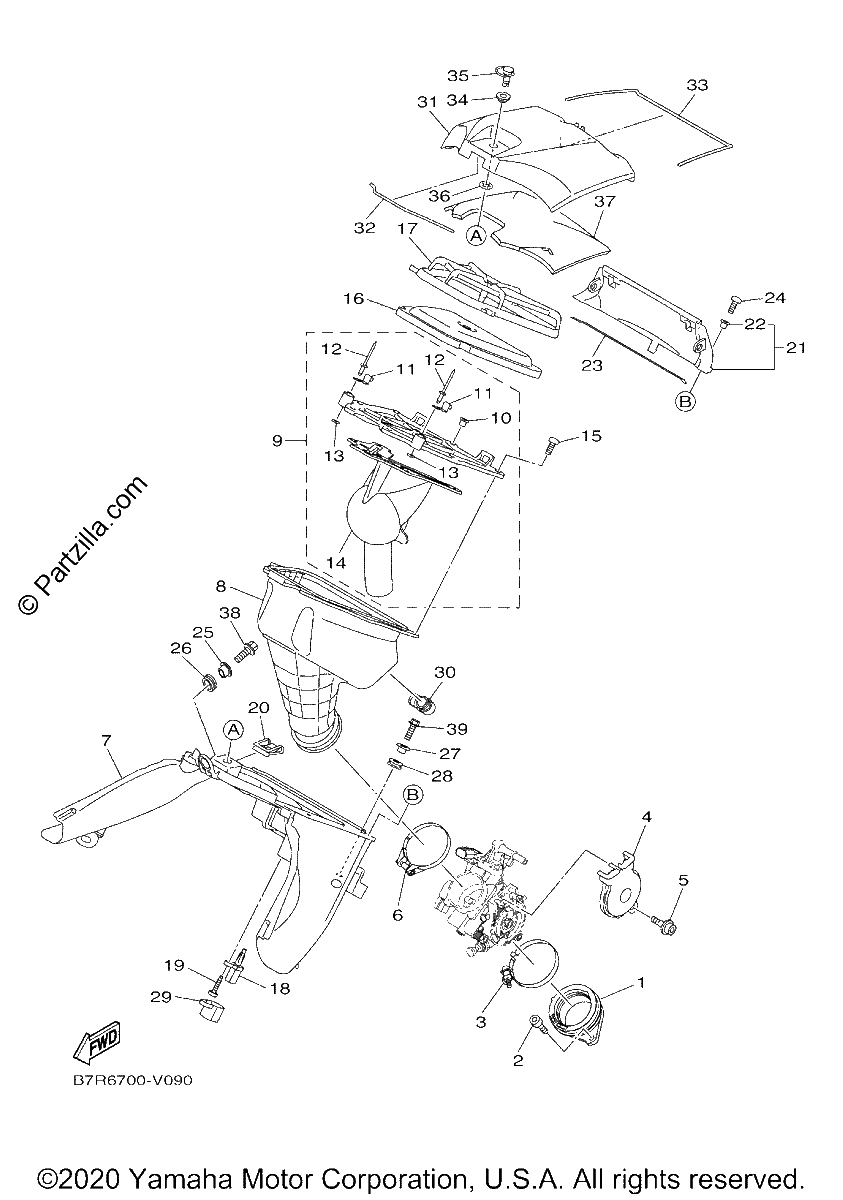 Diagrama de INTAKE