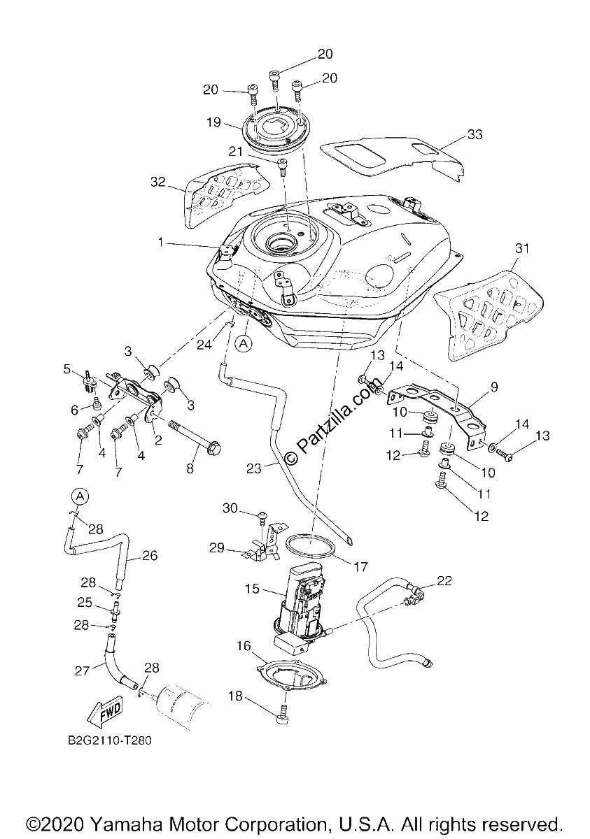 Diagrama de FUEL TANK 2