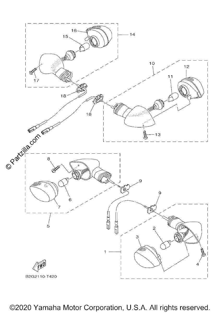 Diagrama de FLASHER LIGHT