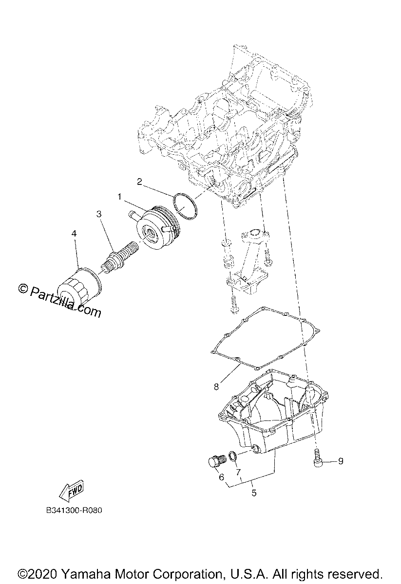 Diagrama de OIL CLEANER