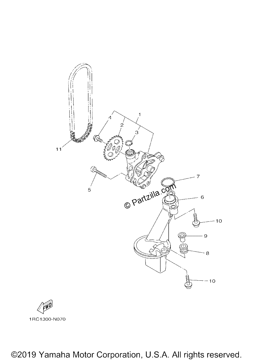 Diagrama de OIL PUMP