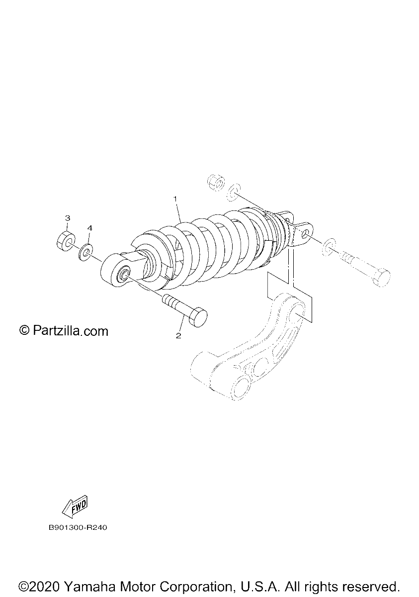 Diagrama de REAR SUSPENSION