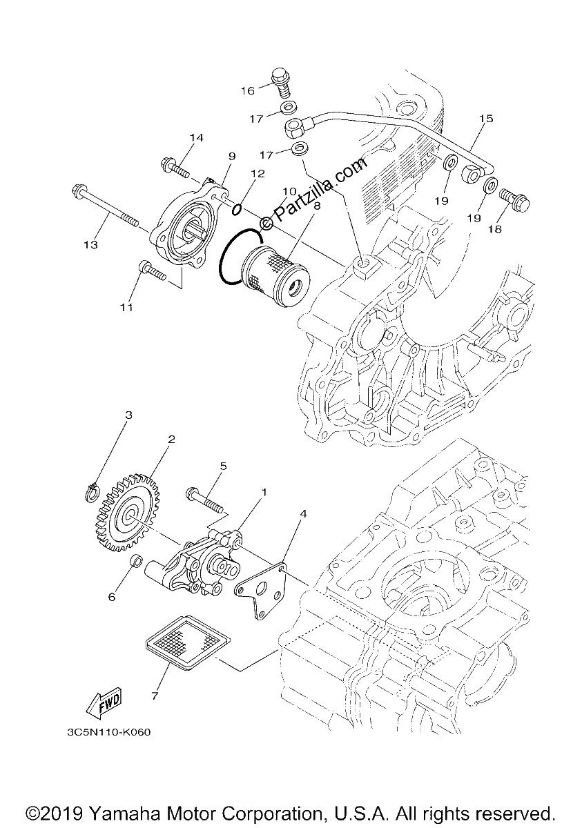 Diagrama de OIL PUMP
