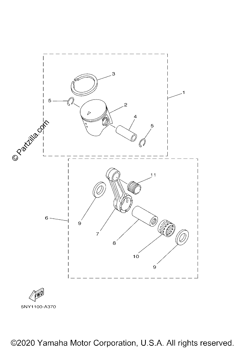 Diagrama de OPTIONAL PARTS 1