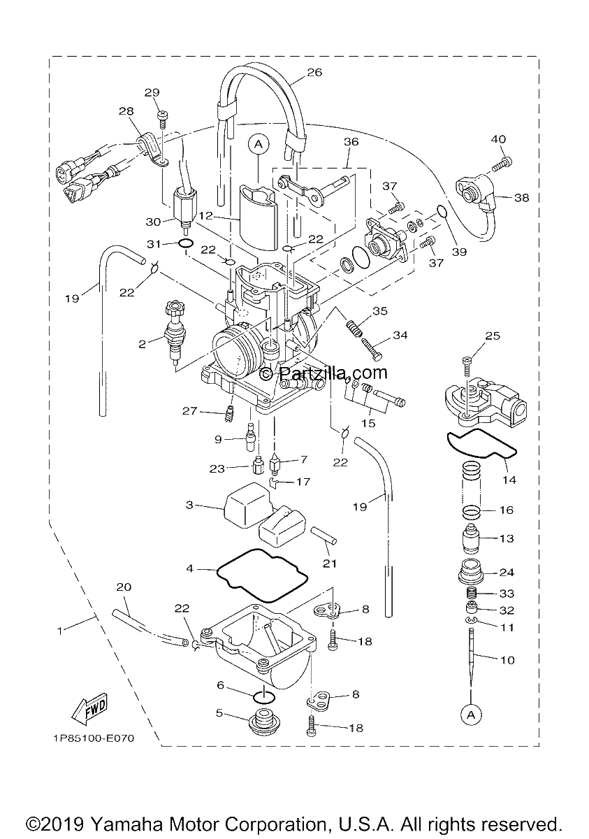 Diagrama de CARBURETOR