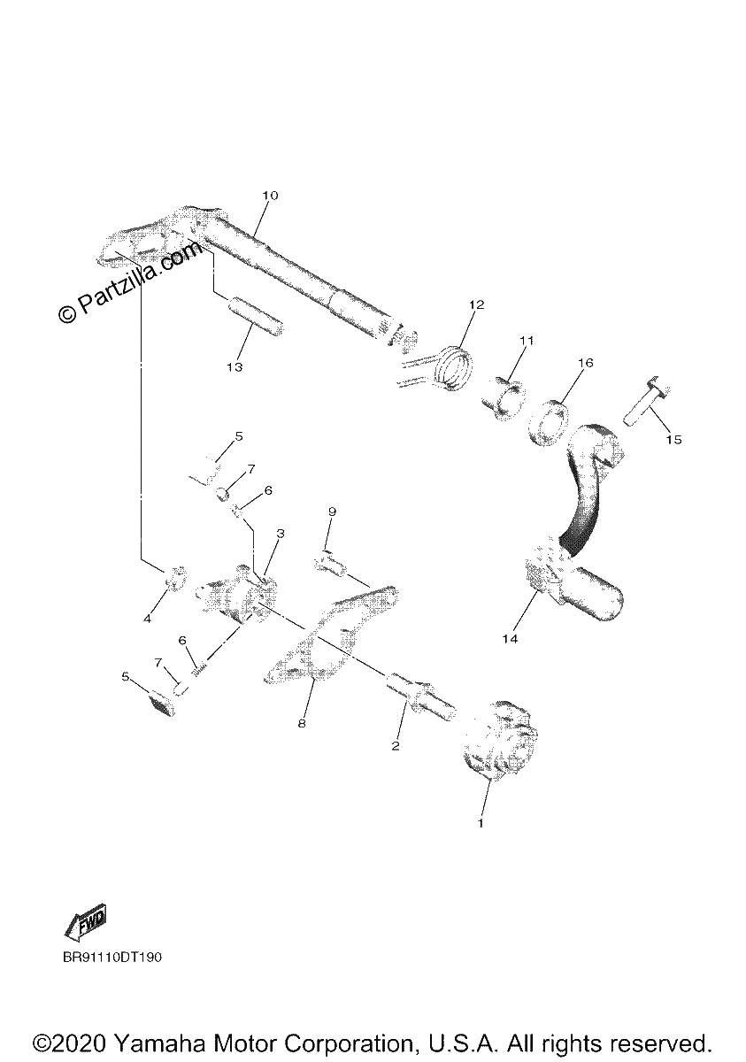 Diagrama de SHIFT SHAFT