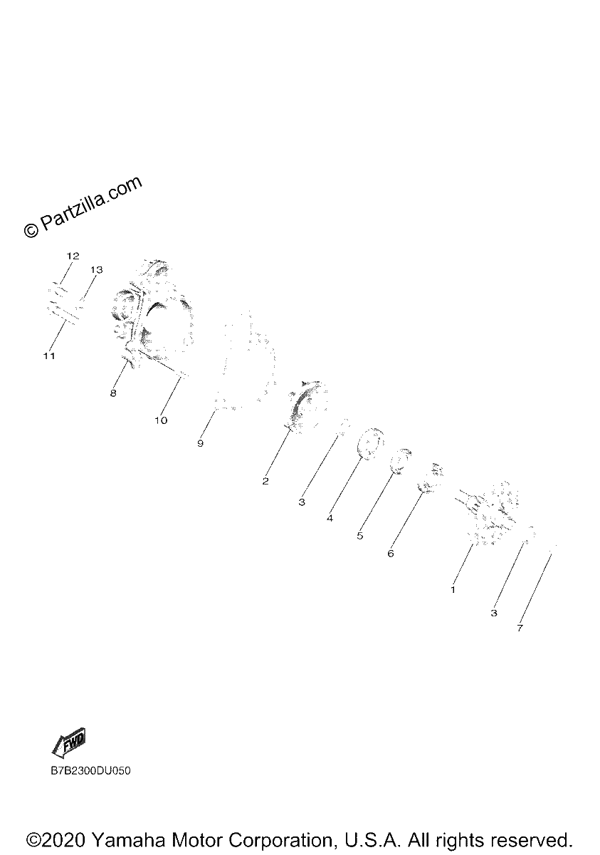 Diagrama de WATER PUMP