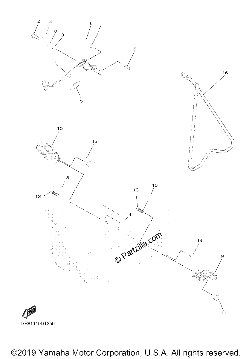Diagrama de STAND FOOTREST