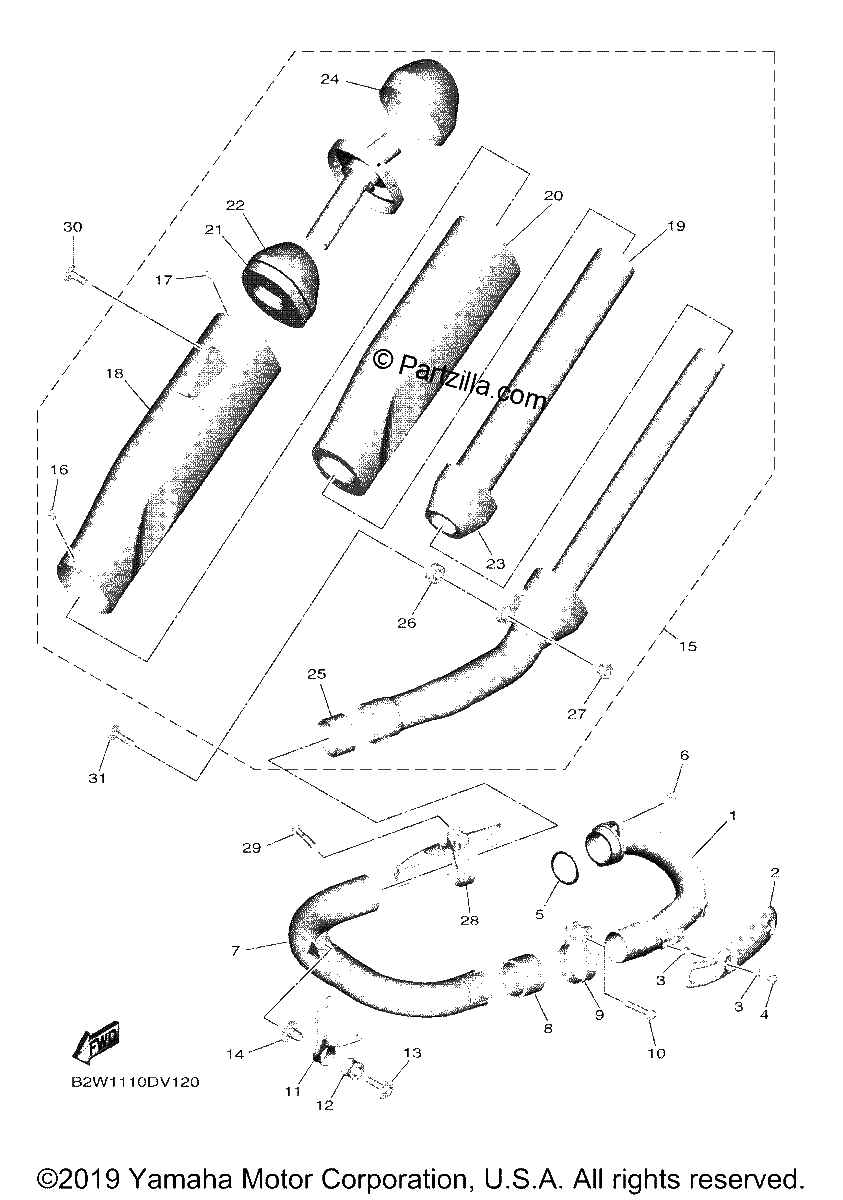 Diagrama de EXHAUST