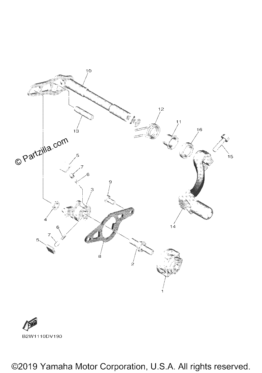 Diagrama de SHIFT SHAFT