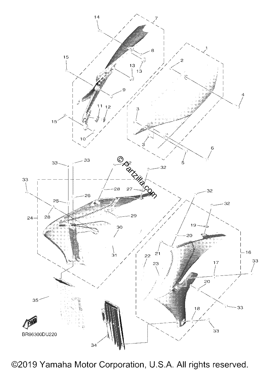 Diagrama de SIDE COVER