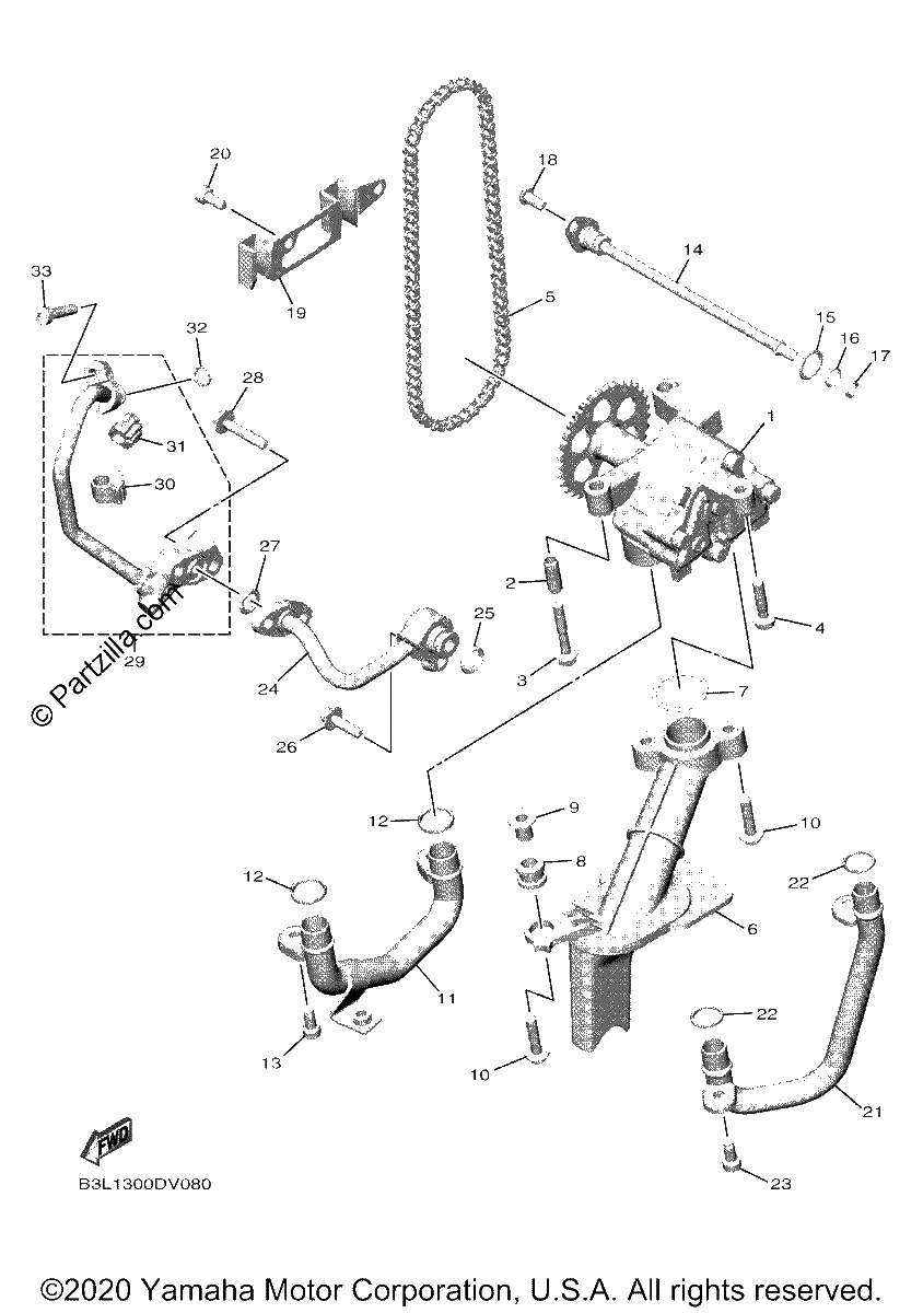 Diagrama de OIL PUMP
