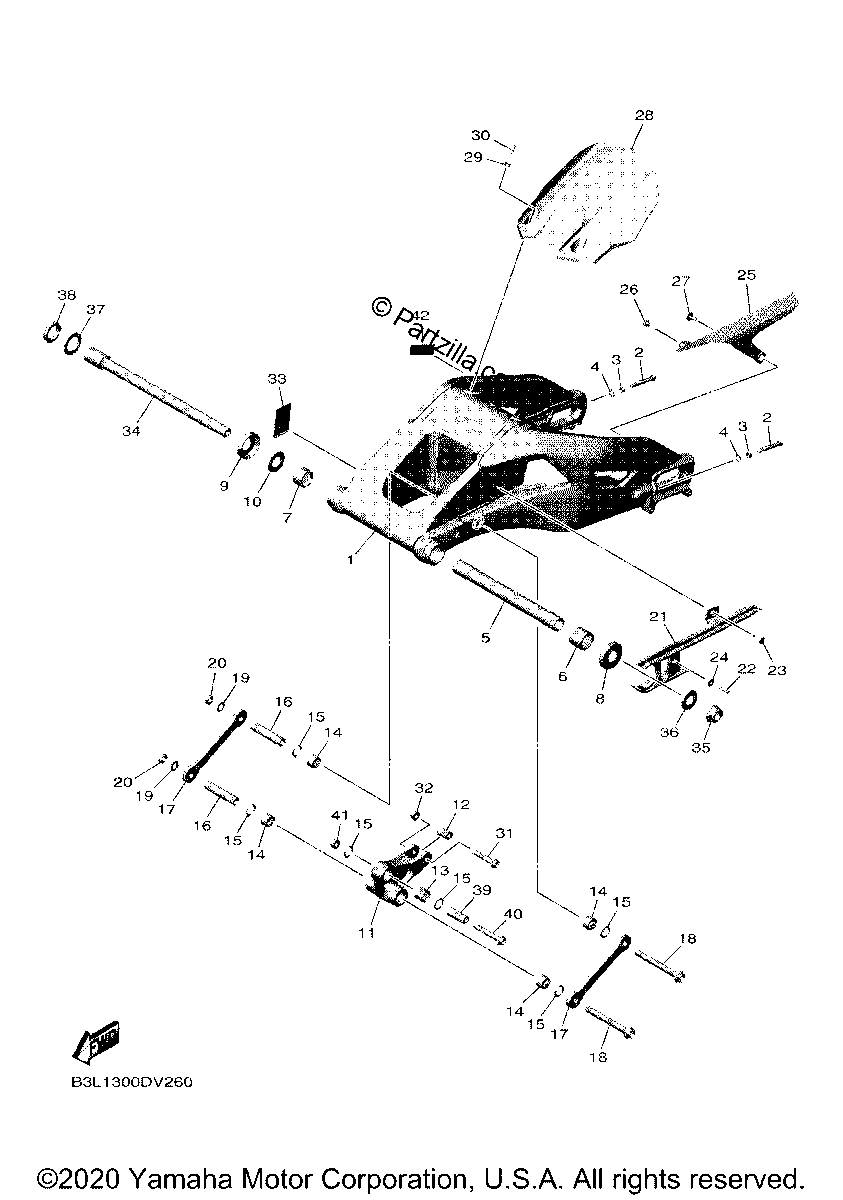Diagrama de REAR ARM