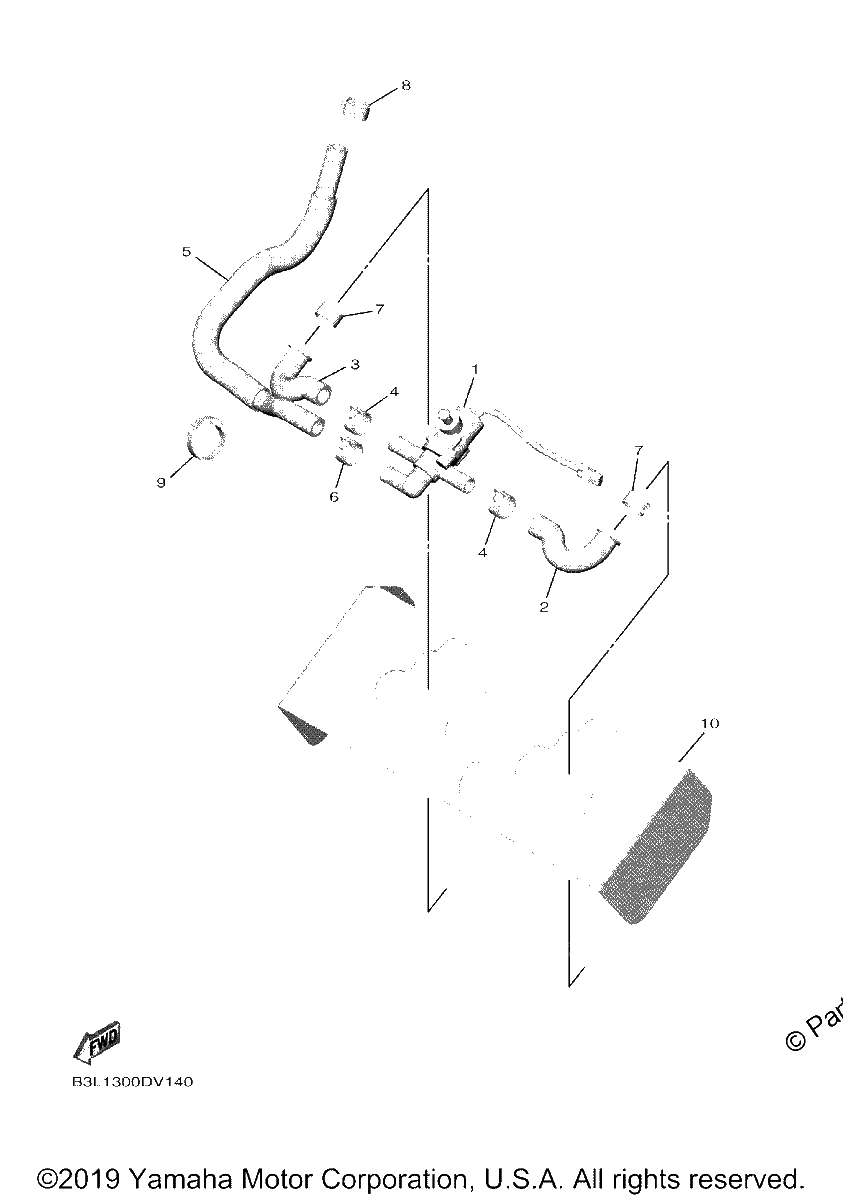 Diagrama de AIR INDUCTION SYSTEM