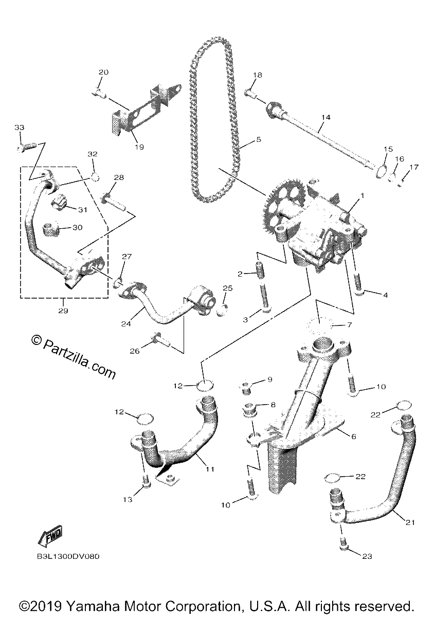 Diagrama de OIL PUMP