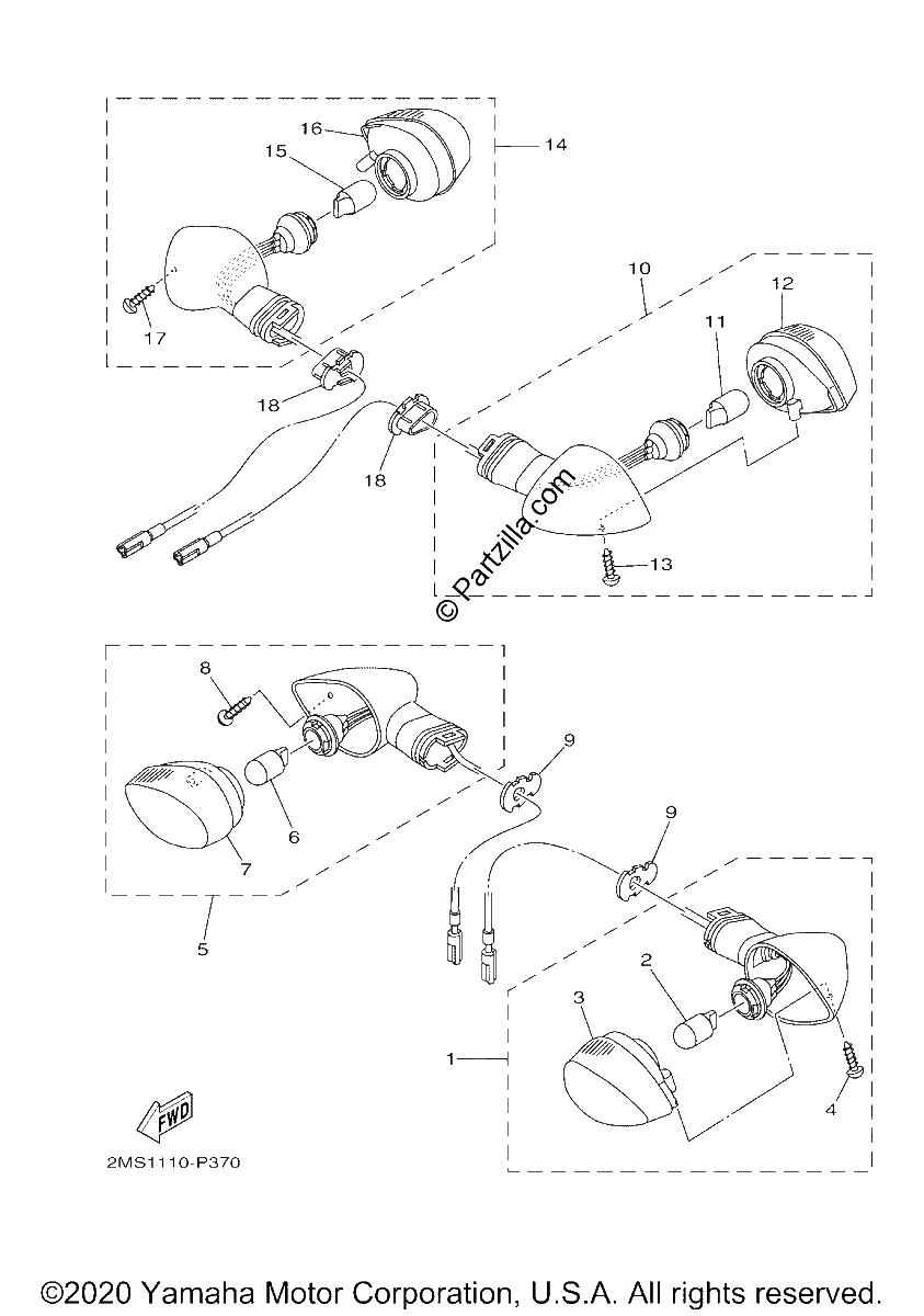 Diagrama de FLASHER LIGHT