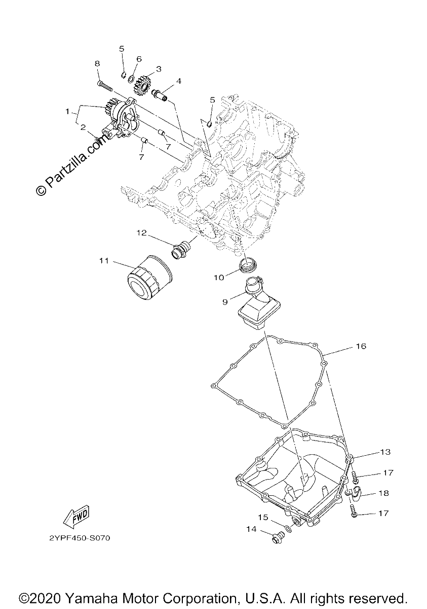 Diagrama de OIL PUMP