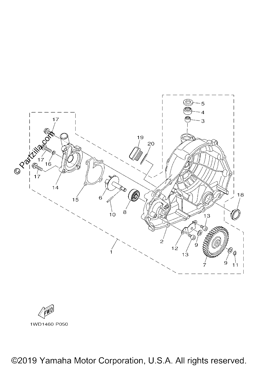 Diagrama de WATER PUMP